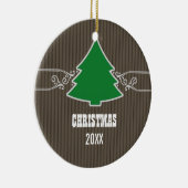 Fancy Ornament met kerstboomrondjes (Rechts)