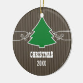Fancy Ornament met kerstboomrondjes (Links)