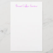 Fancy overleving briefpapier (Voorkant)