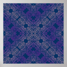 fancy paarse arabesk ontwerp