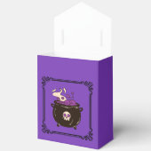 Fancy Paarse Magick Halloween Bedankdoosjes (Open)