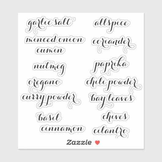 Fancy pantosemetjes Etiket Vastgestelde Stickers (Vel)