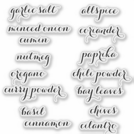 Fancy pantosemetjes Etiket Vastgestelde Stickers (Voorkant)