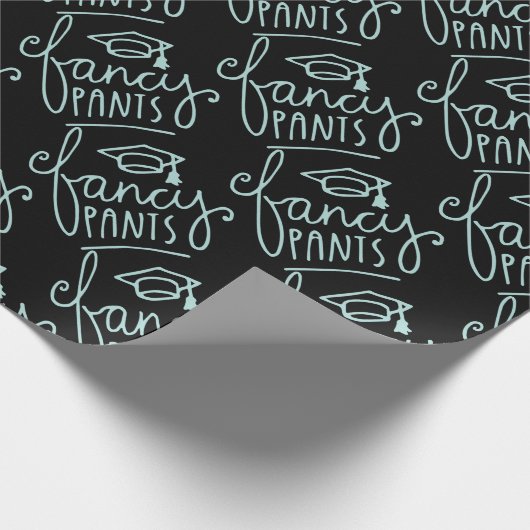 Fancy Pants Funny Afstudeerder Cadeaupapier (Hoek)