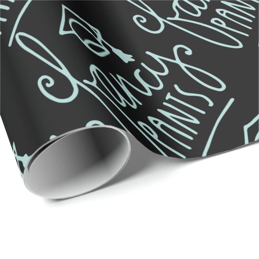 Fancy Pants Funny Afstudeerder Cadeaupapier (Rol Hoek)