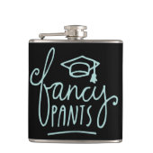 Fancy Pants Funny Afstudeerder Heupfles (Voorkant)