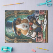 Fancy Pants heeft een Flush, Cavia speelt Poker Tissuepapier (Craft)