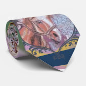 Fancy papavermarmer stropdas (Opgerold)