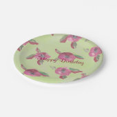 Fancy papieren Borden met Waterverf Papieren Bordje (Gekanteld)