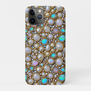 Fancy parel, opaal en Pareltjes Case-Mate iPhone Case