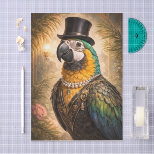 Fancy Parrot Tissuepapier (Craft)