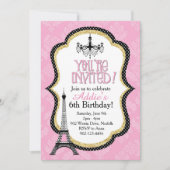 Fancy partij bij Parijs Kaart (Voorkant)