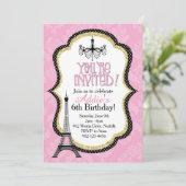 Fancy partij bij Parijs Kaart (Staand voorkant)