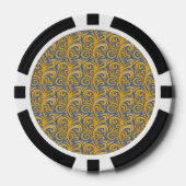 Fancy  patroon pokerchips (Voorkant)