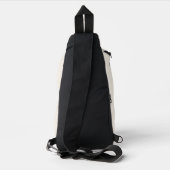 fancy patroon sling bag (Achterkant)