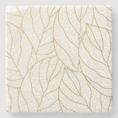 fancy patroon stenen onderzetter (Voorkant)