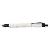 fancy patroon zwarte inkt pen (Bovenkant)