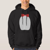 Fancy Penguin Bow Tie Halloween Costume Hoodie (Voorkant)