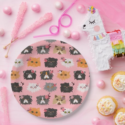 Fancy Perzische katroze Papieren Bordje (Feest)