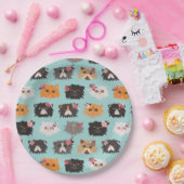 Fancy Perzische katten Papieren Bordje (Feest)