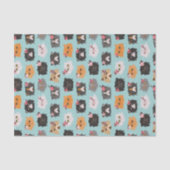 Fancy Perzische katten Tissuepapier (Voorkant)