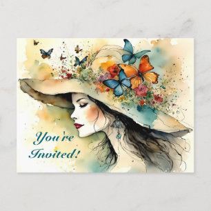 FANCY PET DERBY PARTY UITNODIGING BRIEFKAART