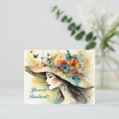 FANCY PET DERBY PARTY UITNODIGING BRIEFKAART (Staand voorkant)