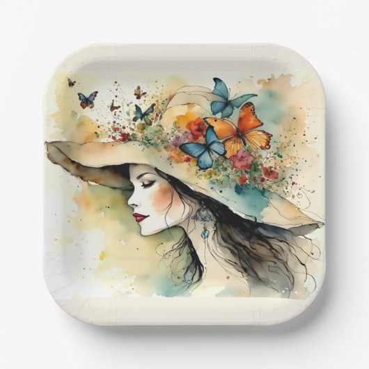 FANCY PET PAPIER BORD (Voorkant)