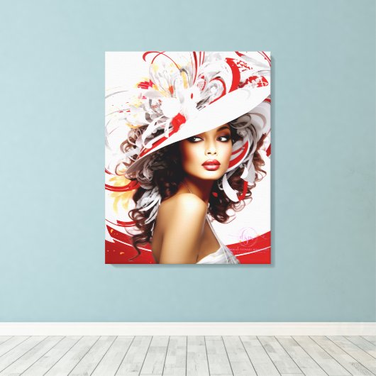 FANCY PET PARADE #2 CANVAS AFDRUK (Insitu (Houten vloer))