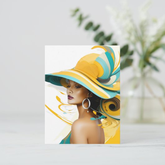 FANCY PET PARADE #5 BRIEFKAART (Staand voorkant)