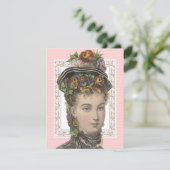 Fancy Petten en bonnets Brunch Pasen Kaart (Staand voorkant)