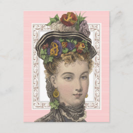 Fancy Petten en bonnets Brunch Pasen Kaart