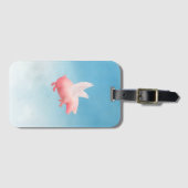 Fancy-Pigs vliegen voorbij Vliegtuigraam L Bagagelabel (Voorkant (horizontaal))