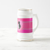 Fancy pinguïn roze bierpul (Voorkant rechts)