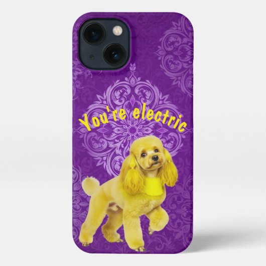 Fancy Poedel Hond Telefoonhoes iPhone Hoesje (Achterkant)