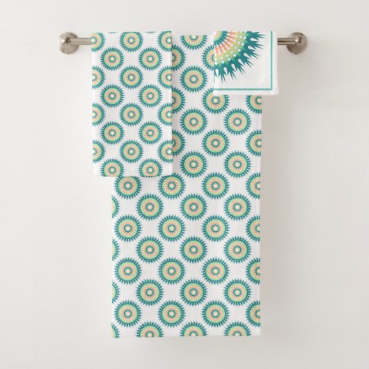 Fancy poka Dots Bad Handdoek (Insitu)