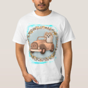 Fancy Pomeranian Auto T-Shirt