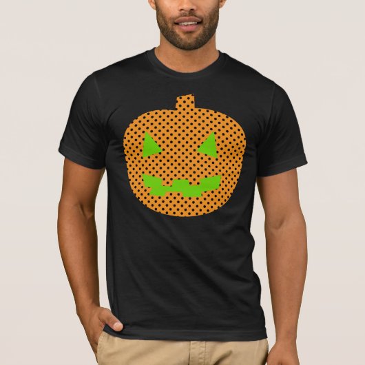 Fancy pompoen voor Herfst Halloween T-shirt (Voorkant)