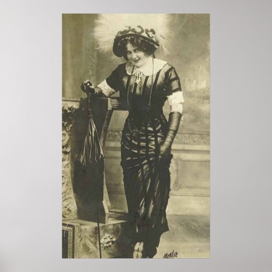 fancy poster van 1900 (Voorkant)