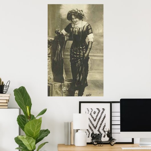 fancy poster van 1900 (Thuiskantoor)