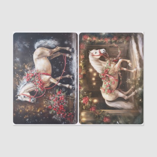 Fancy Prancers Tissuepapier (Voorkant)