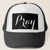 fancy PRAY-scriptletters | Trucker Pet (Voorkant)