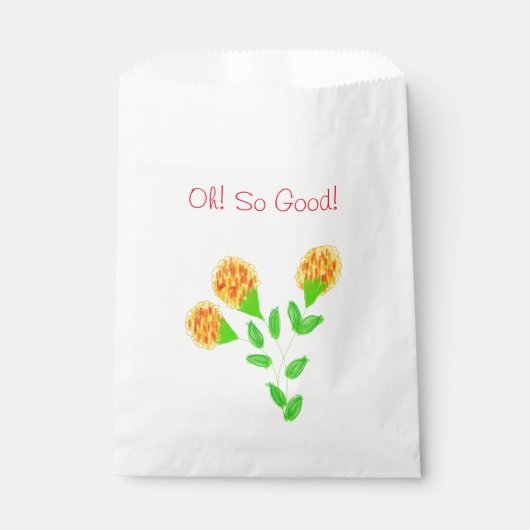 Fancy presentatieverpakking bedankzakje (Voorkant)