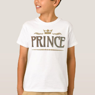 Fancy PRINCE Lettering - middeleeuwse koninklijke  T-shirt