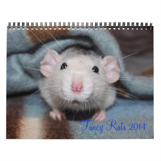 Fancy Rats 2014-agenda Kalender (Hoes)