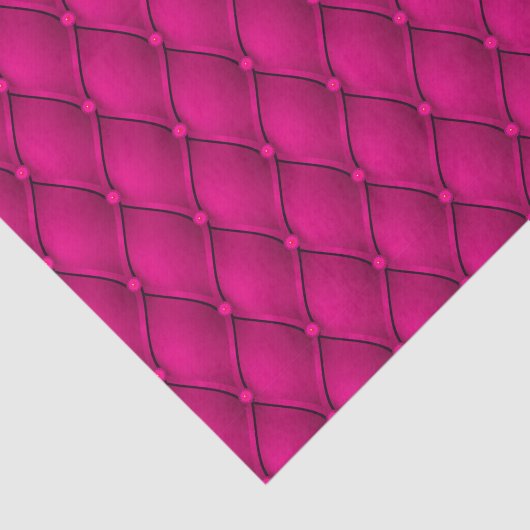 Fancy regale prinses roze diamant - Afdruk Tissuepapier (Detail)