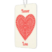 Fancy Rood Romantisch Hart Aanpasbaar Luchtverfrisser (Links)