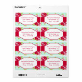 Fancy Roos Etiket (Full Sheet)