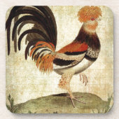 Fancy Rooster Bier Onderzetter (Voorkant)