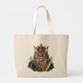 Fancy Royal Maine Coon Kat Tassen (Achterkant)